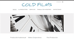 Desktop Screenshot of coldfilms.com
